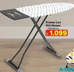 PROMER LÜX ÜTÜ MASASI 43X124 CM fiyat ve kampanya bilgisi
